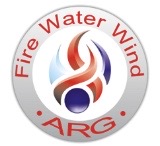 Fire Water Wind Thunder Restoration Logo